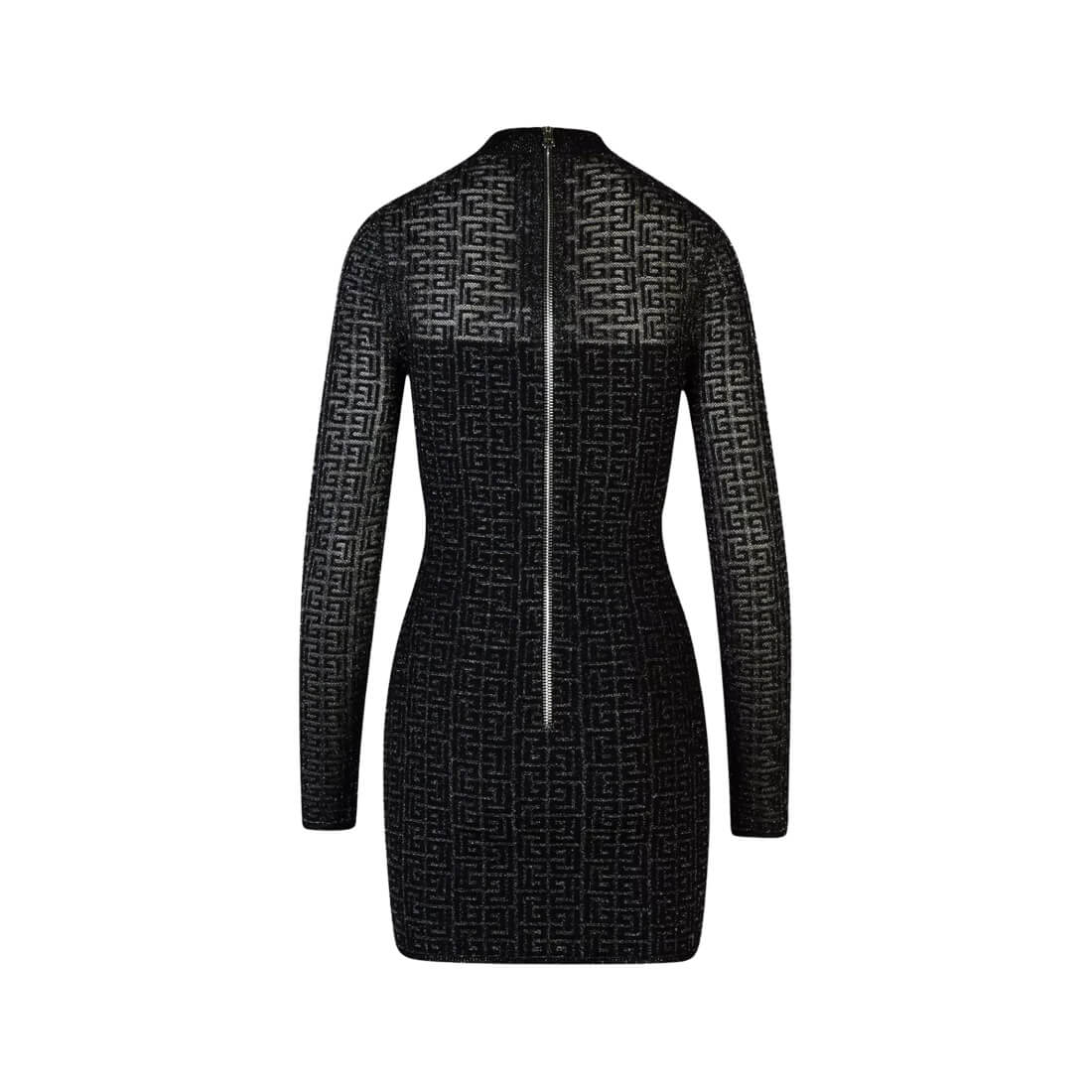 لباس های زنانه آستین بلند پاپیون مشکی - Image 2