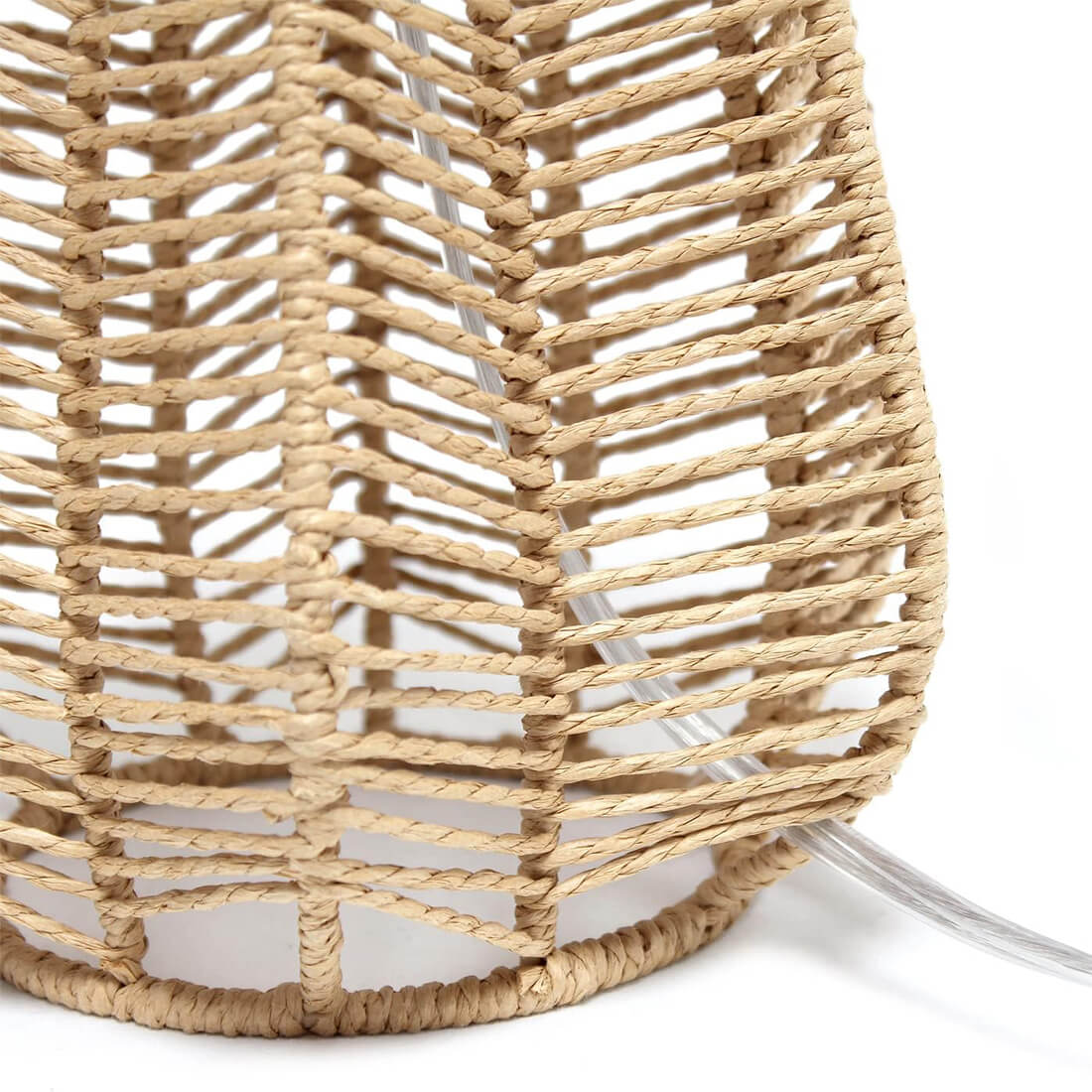 لامپ میلو با بدنه فلزی مشکی و برنجی، قطر ۱۸ سانتیمتر و ارتفاع ۳۰ سانتیمتر - Image 4